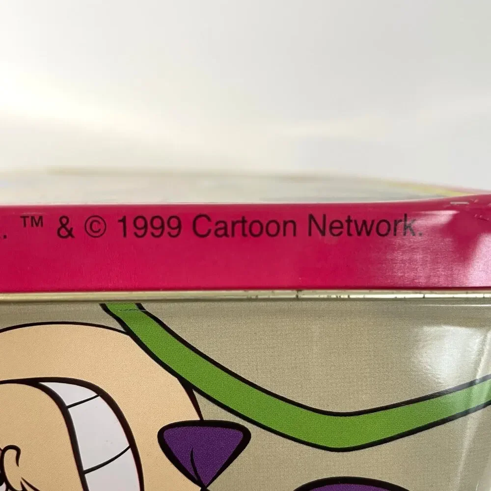 Vintage Cartoon Network 1999 Manila Gorilla Metal Lunch Box 7x6x3 Rare - Picture 6 of 12